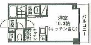 ラフィネ小竹向原の物件間取画像